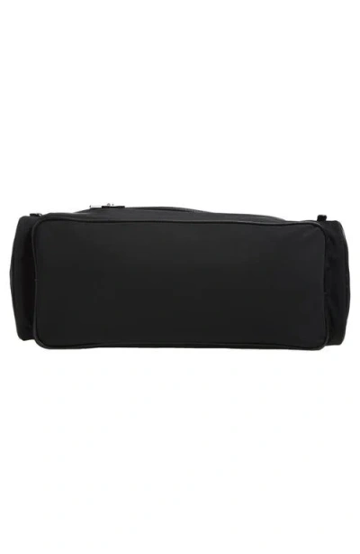 Stella Mccartney Womens Ultra Black Dartmoor Patent Vegan Leather Shoulder Bag