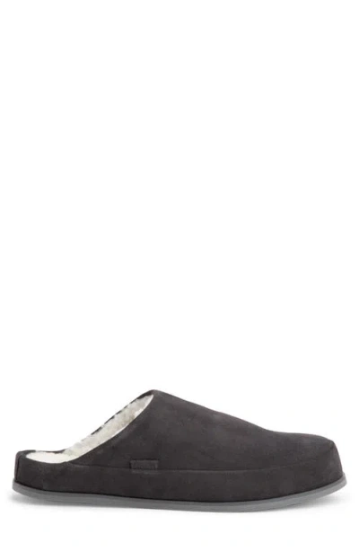 Hari Mari Tio Genuine Shearling Lined Slipper In Black