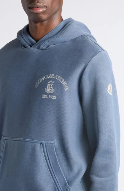 Moncler Sweatshirt With Logo In Gold