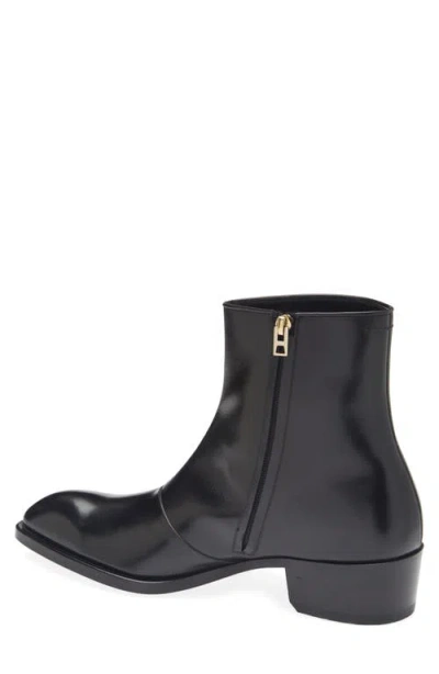Tom Ford Vincent Leather Boot In Black