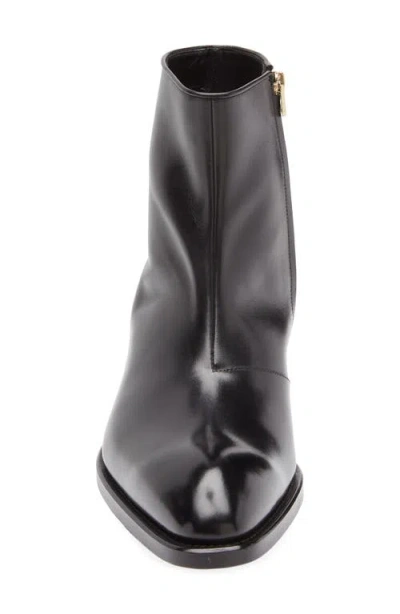 Tom Ford Vincent Leather Boot In Black