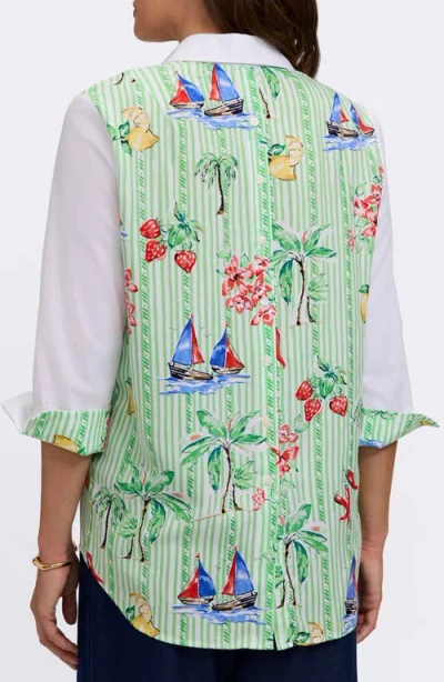 Foxcroft Therese Shirt In White