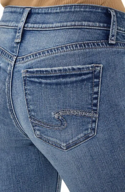 Silver Jeans Co. Girlfriend Jeans In Blue