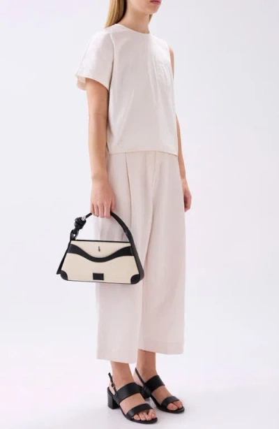 Behno Melina Canvas Crossbody Satchel In Multi