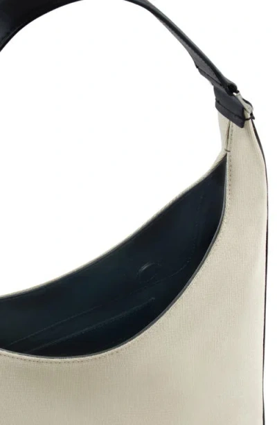 Behno Danny Flatiron Canvas Shoulder Bag In Multi
