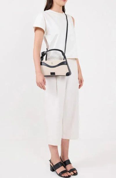 Behno Melina Canvas Crossbody Satchel In Multi