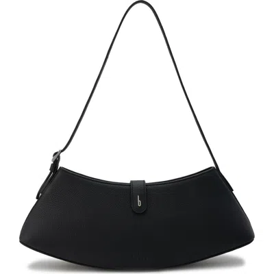 Behno Ruth Mini Shoulder Bag Saffiano Black