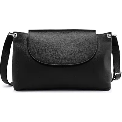 Behno Large Judith Crossbody Satchel In Black