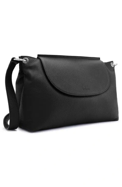 Behno Large Judith Crossbody Satchel In Black