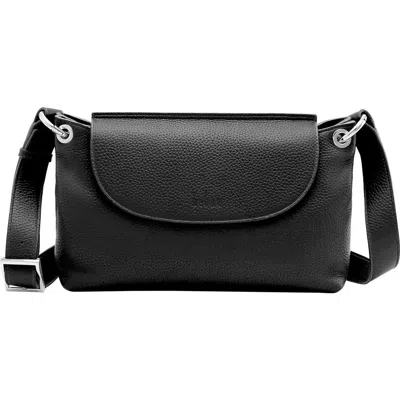 Behno Medium Judith Crossbody Satchel In Black