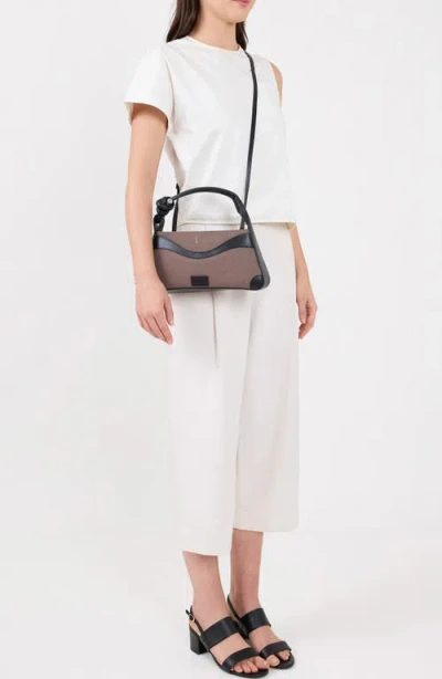 Behno Melina Canvas Crossbody Satchel In Multi