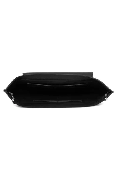Behno Nadia Leather Clutch In Black