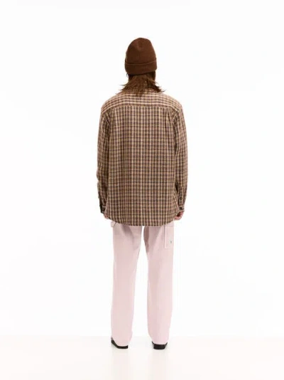 Vowels Double Pocket Shirt Jacket In Multi