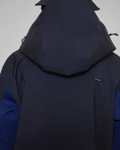 Vowels Shell Jacket In Black