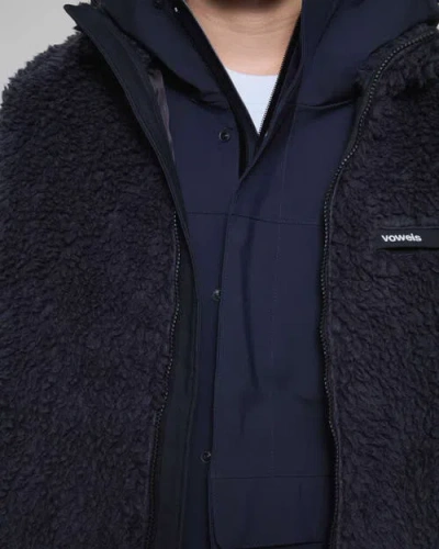 Vowels Shell Jacket In Black