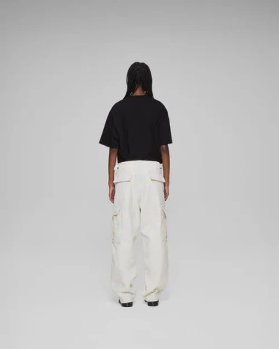 Vowels Wool Blend Cargo Pant In Neutral