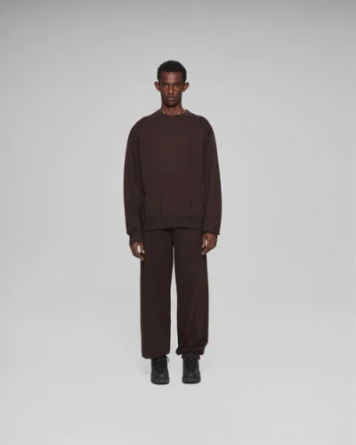Vowels Classic Sweatpants In Brown