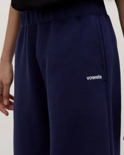 Vowels Classic Sweatpants In Blue