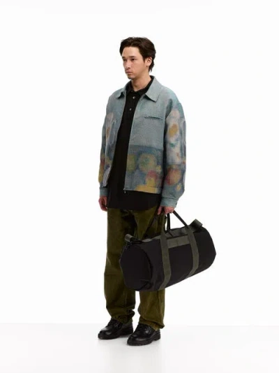 Vowels Duffle Bag In Black