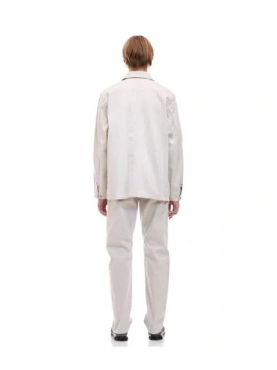 Vowels Original Denim In White
