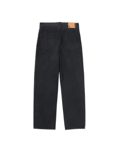 Vowels Straight Denim In Black