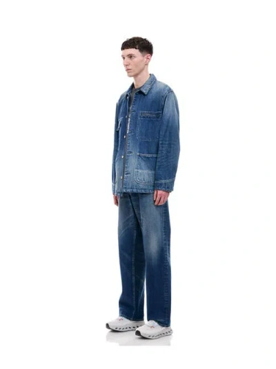 Vowels Straight Denim In Blue