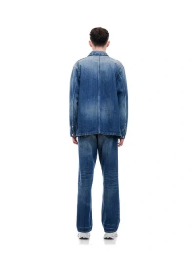 Vowels Straight Denim In Blue