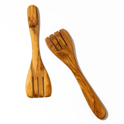 Gharyan Stoneware The Salad Essential Bundle, Set Of 3 In Multi