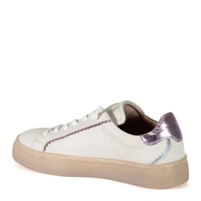 Diba True Shore Front Leather Sneaker In White