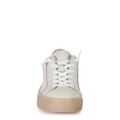 Diba True Shore Front Leather Sneaker In White