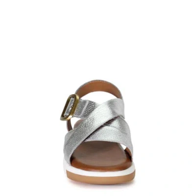 Diba True Advo Cate Comfort Active Sandal In Silver