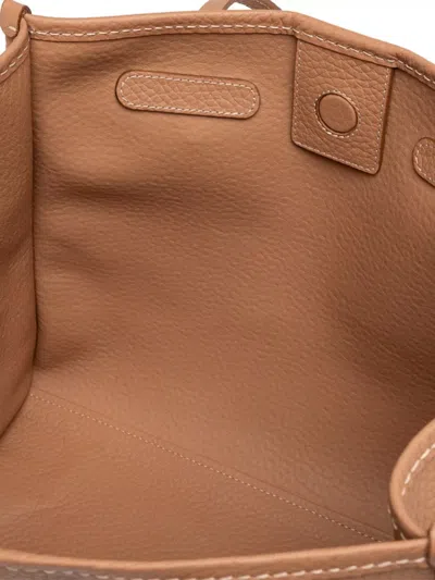 Gianni Chiarini Marcella Tote Bag Double Handles Knotted In Orange