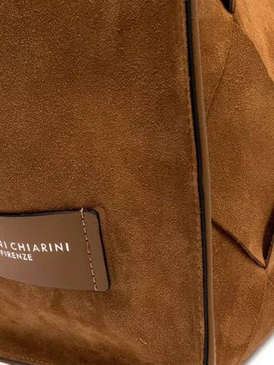 Gianni Chiarini Marcella Tote Bag Dual Handles Quilting In Brown