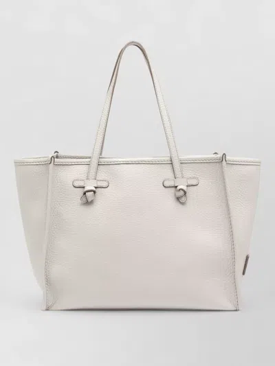 Gianni Chiarini Marcella Tote Bag Dual Handles Open Top In White