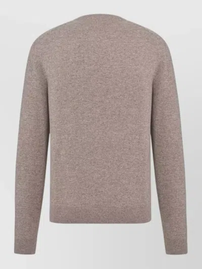 Dior Mens Knit Top Soft Texture In Brown