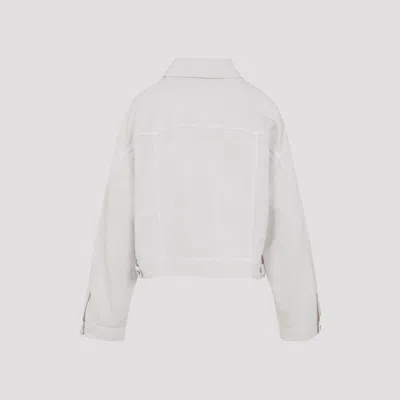 Brunello Cucinelli Cropped Bull Jacket Women In Multi