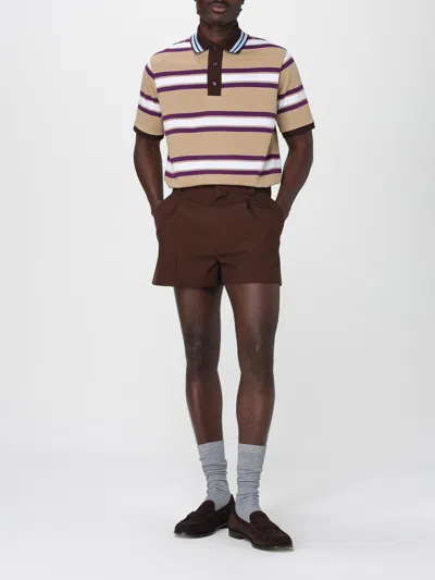 Gucci Tailored Wool Shorts With Pockets And Pleats In Black