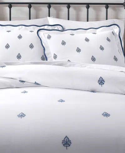Charter Club Irving Embroidery Comforter Set Exclusively At Macys In White