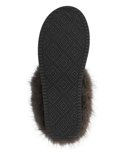 Journee Collection Women's Taran Round Toe Clog Slippers In Black