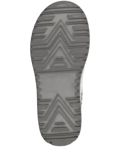 Journee Collection Women's Tarika Round Toe Clog Slippers In Gray