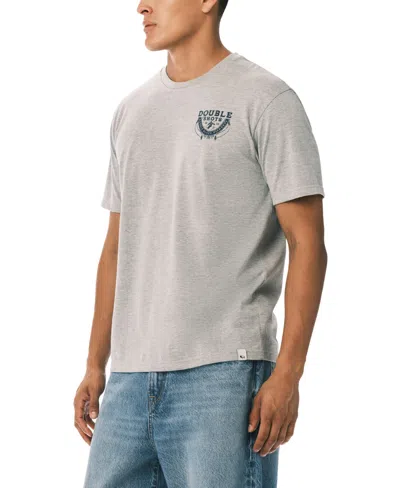 Buffalo David Bitton Men's Crewneck T-shirt In Gray