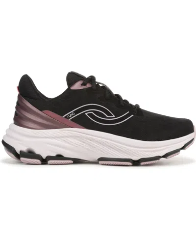 Ryka Women's Devotion Lace-up Walking Sneakers In Black