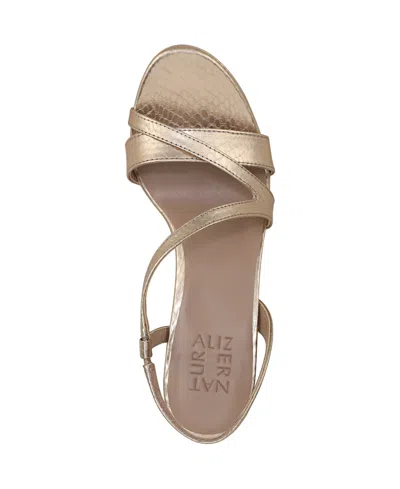 Naturalizer Abby Platform Slingback Sandal In Neutral