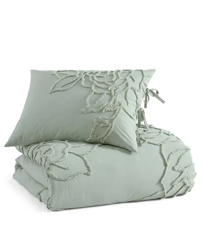 Peri Home Chenille Tufted 2-pc. Comforter Set, Twin In Green