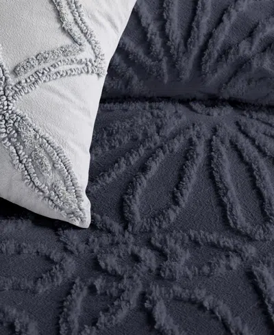 Peri Home Chenille Medallion 2-pc. Comforter Set, Twin In Blue