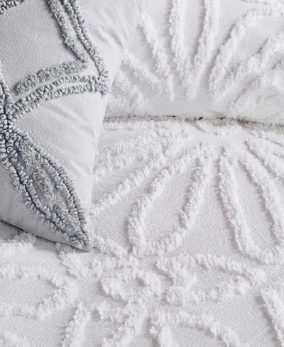 Peri Home Chenille Medallion 2-pc. Comforter Set, Twin In White