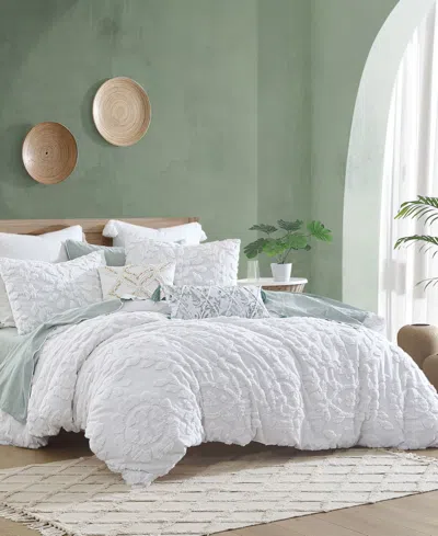 Peri Home Chenille Laurel 2-pc. Comforter Set, Twin In Blue
