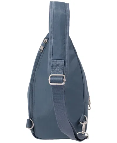 Baggallini Securtex Anti-theft Daytripper Sling In Gray