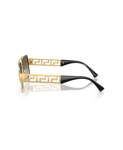 Versace Wire-frame Rectangular Sunglasses In Multi
