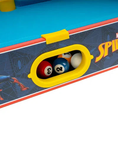 World Tech Toys Spider-man Tabletop Pool Table In Blue